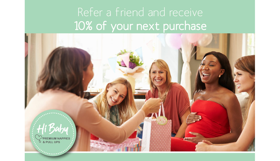 Help a friend prevent nappy rash Hi Baby nappies